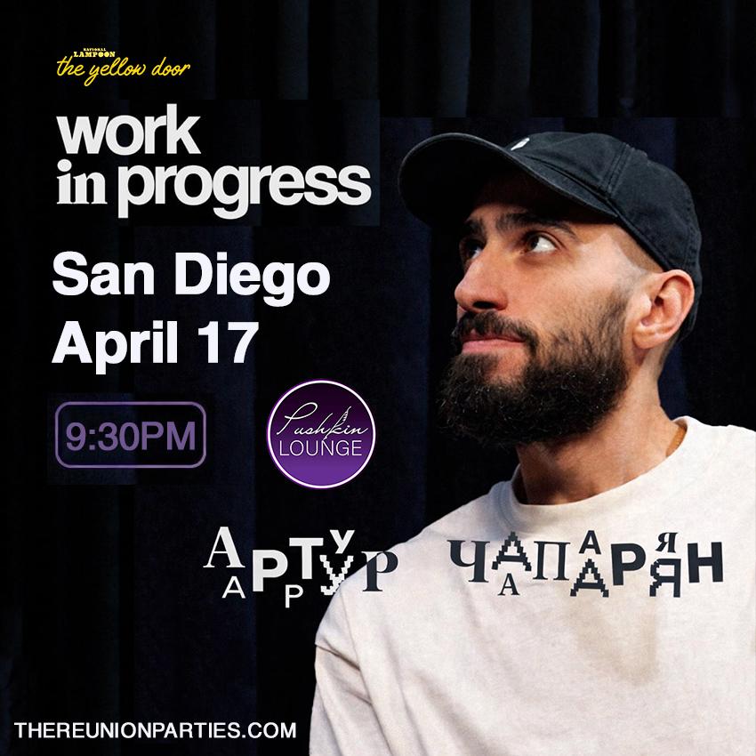 Artur Chaparyan in San Diego