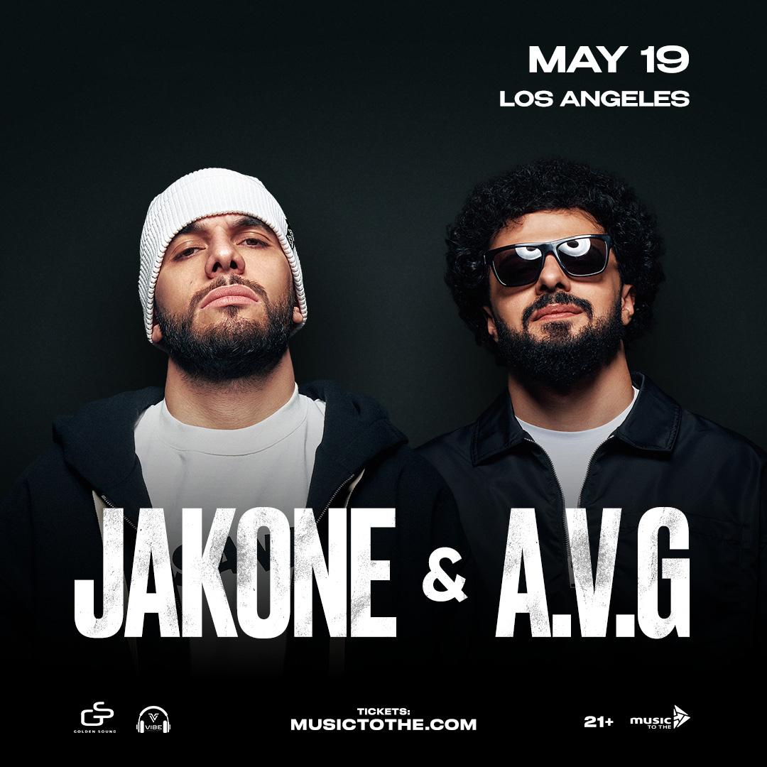 Jakone & A.V.G in Los Angeles