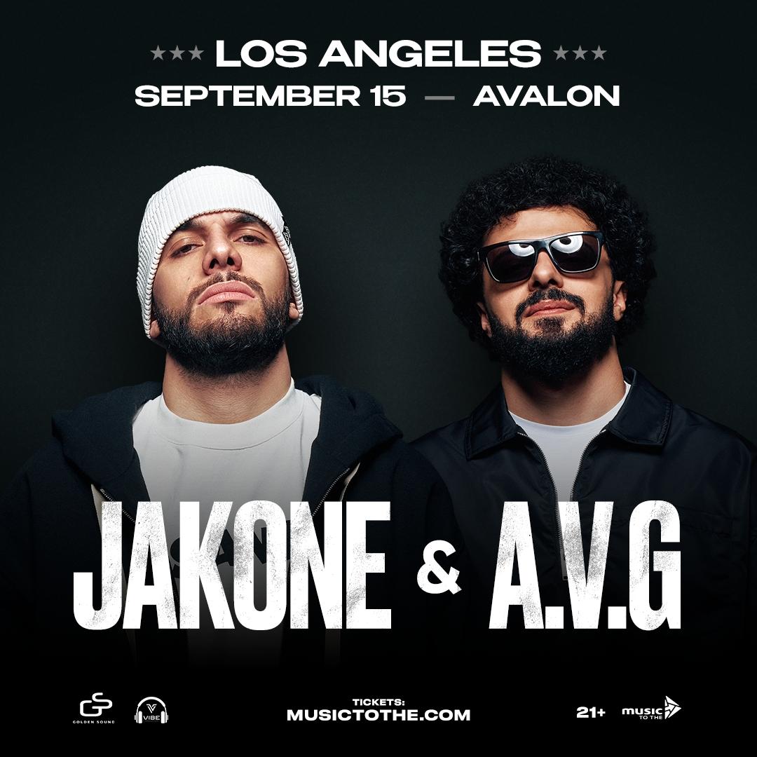 Jakone & A.V.G in Los Angeles